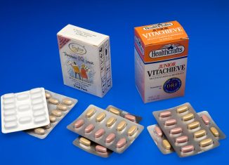 Trial pack of 'Tandem IQ' multivitamins, London, 1989-1991 (multivitamin)